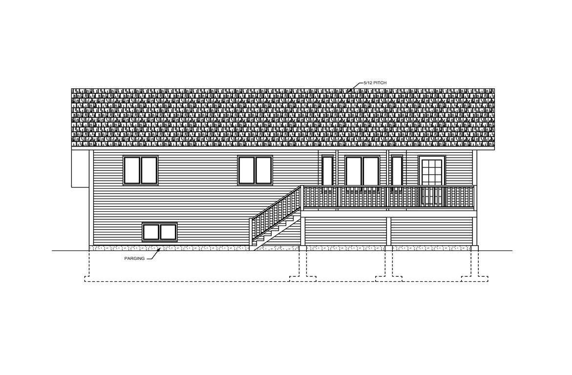 Mobile back elevation