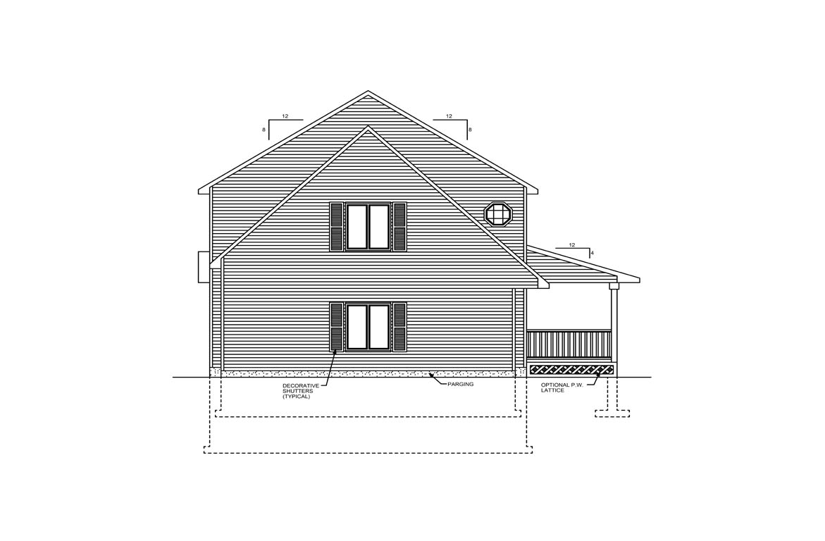 Mobile left elevation