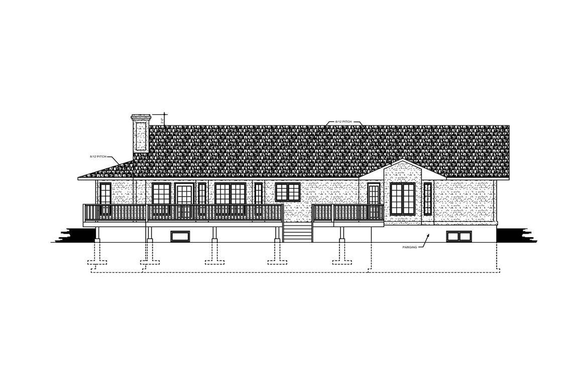 Mobile back elevation