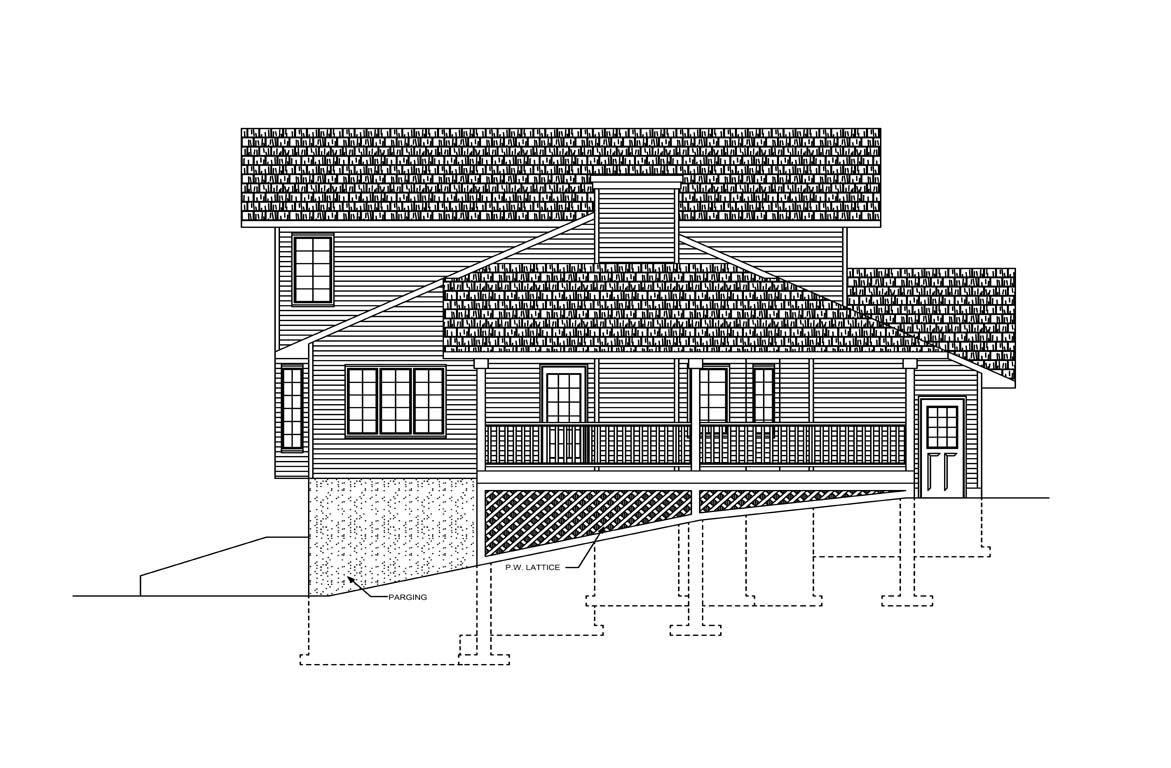 Mobile left elevation