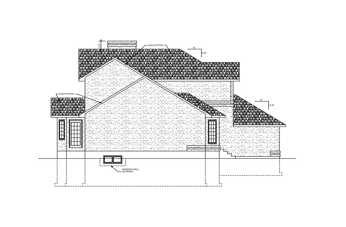 Mobile left elevation