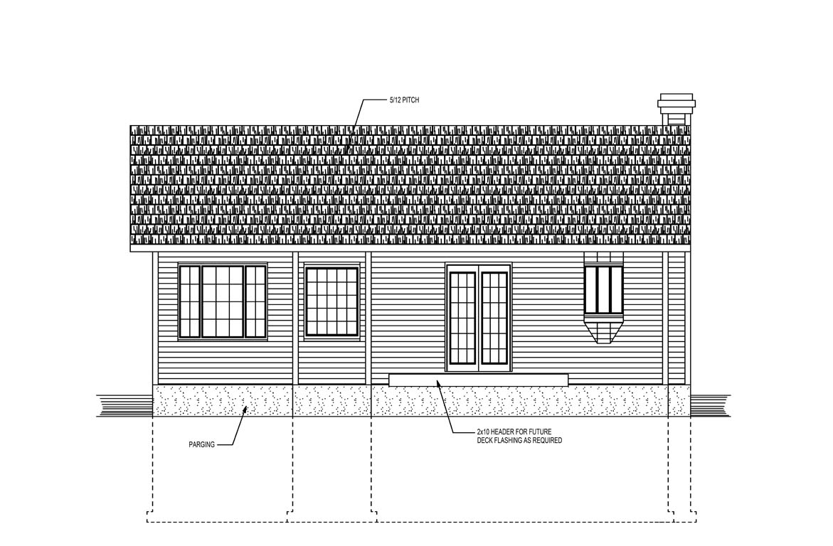 Mobile back elevation