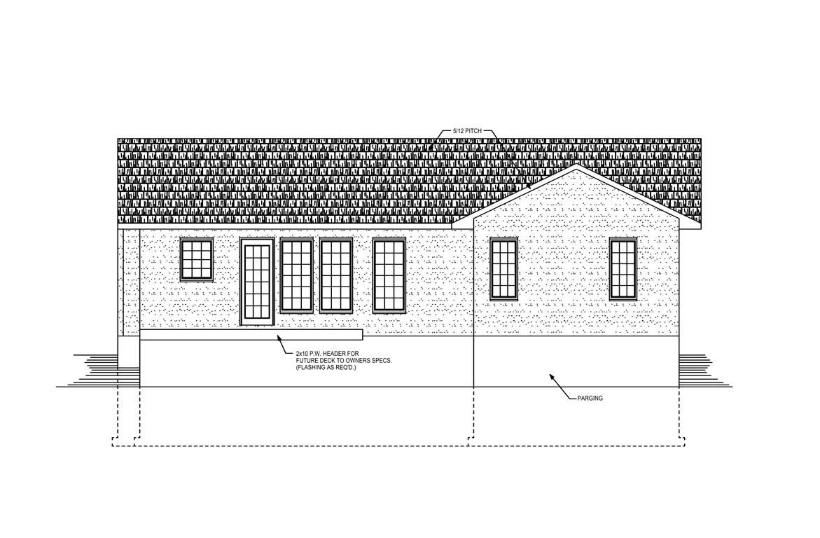 Mobile back elevation