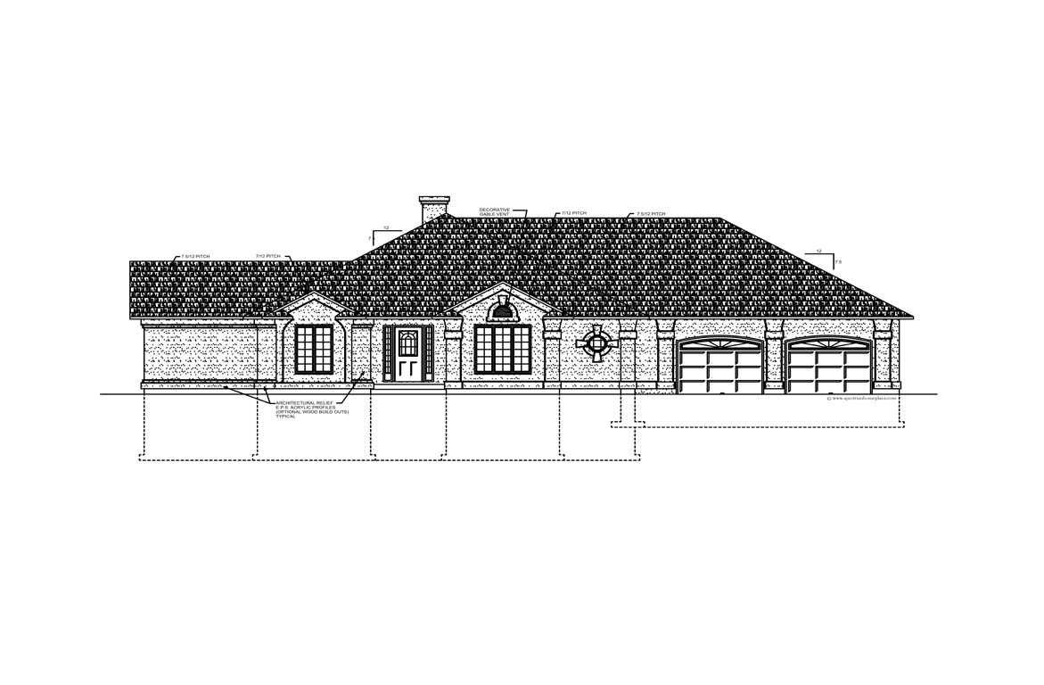 Mobile front elevation