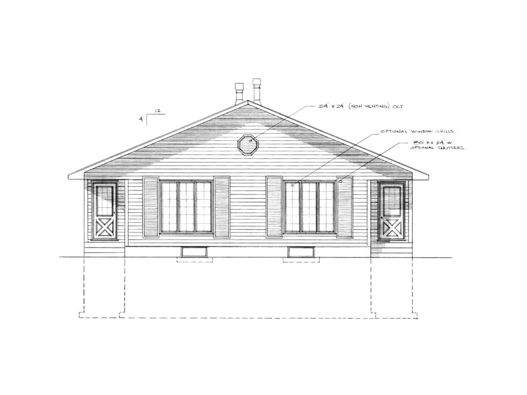 Mobile front elevation