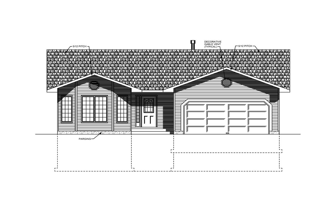 Mobile front elevation