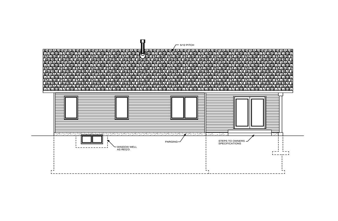 Mobile back elevation