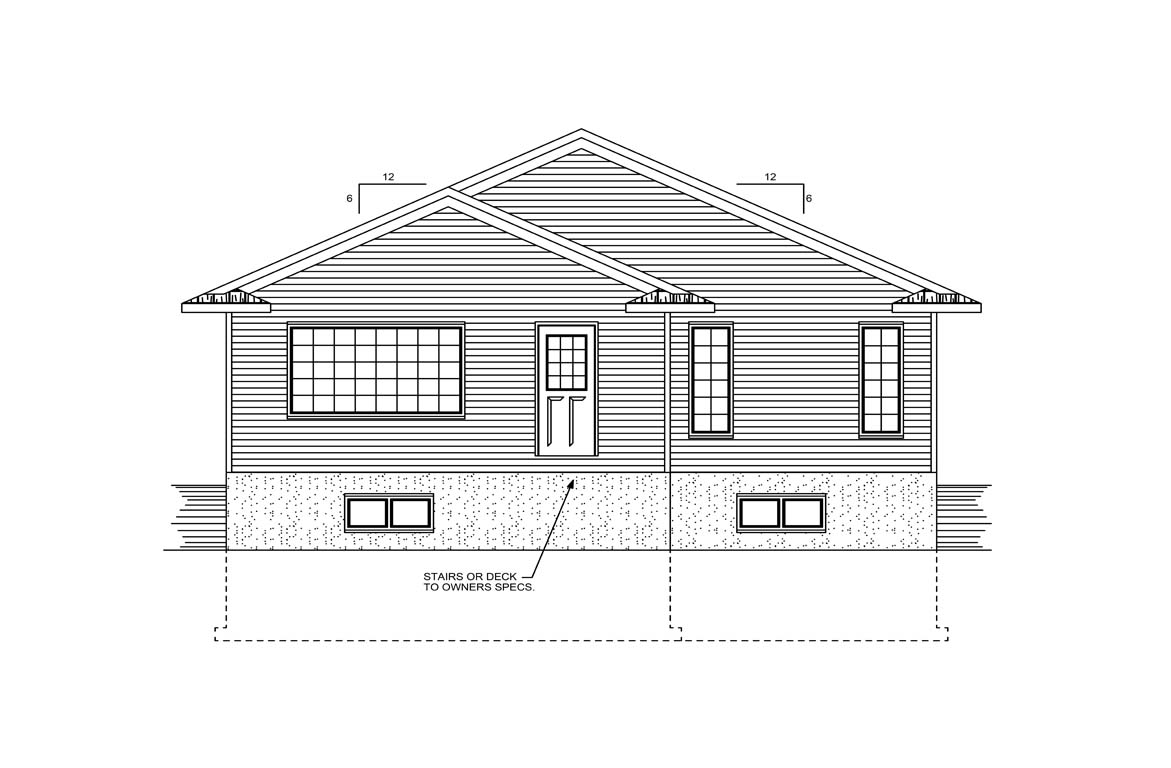 Mobile back elevation