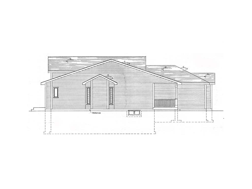 Mobile left elevation