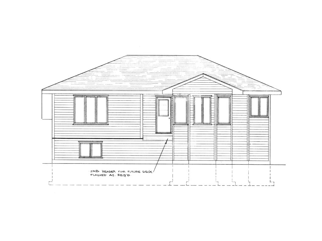 Mobile back elevation