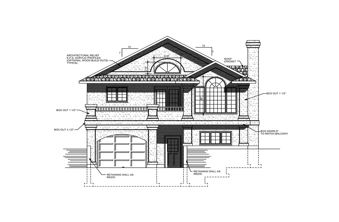 Mobile front elevation
