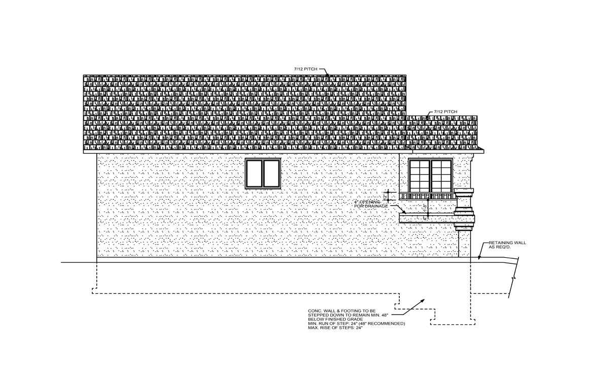 Mobile left elevation