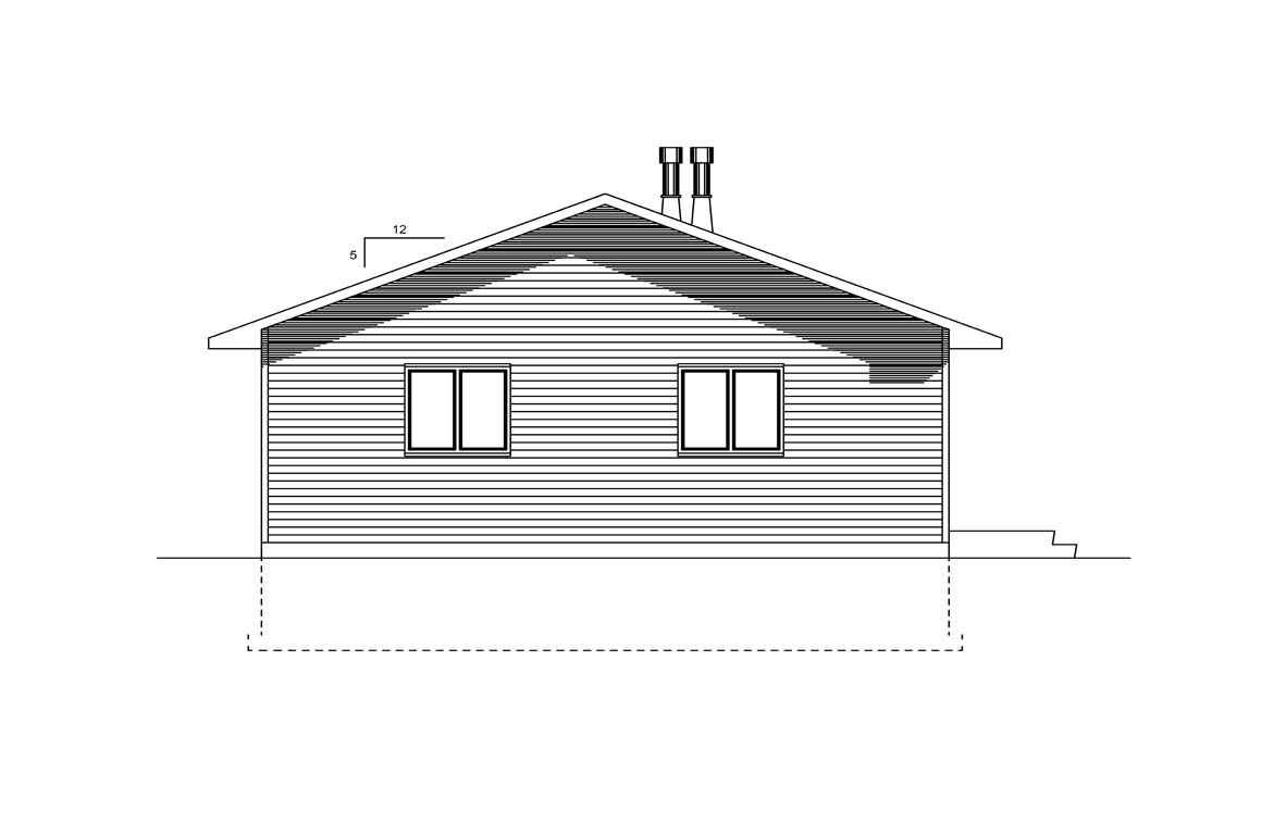 Mobile back elevation