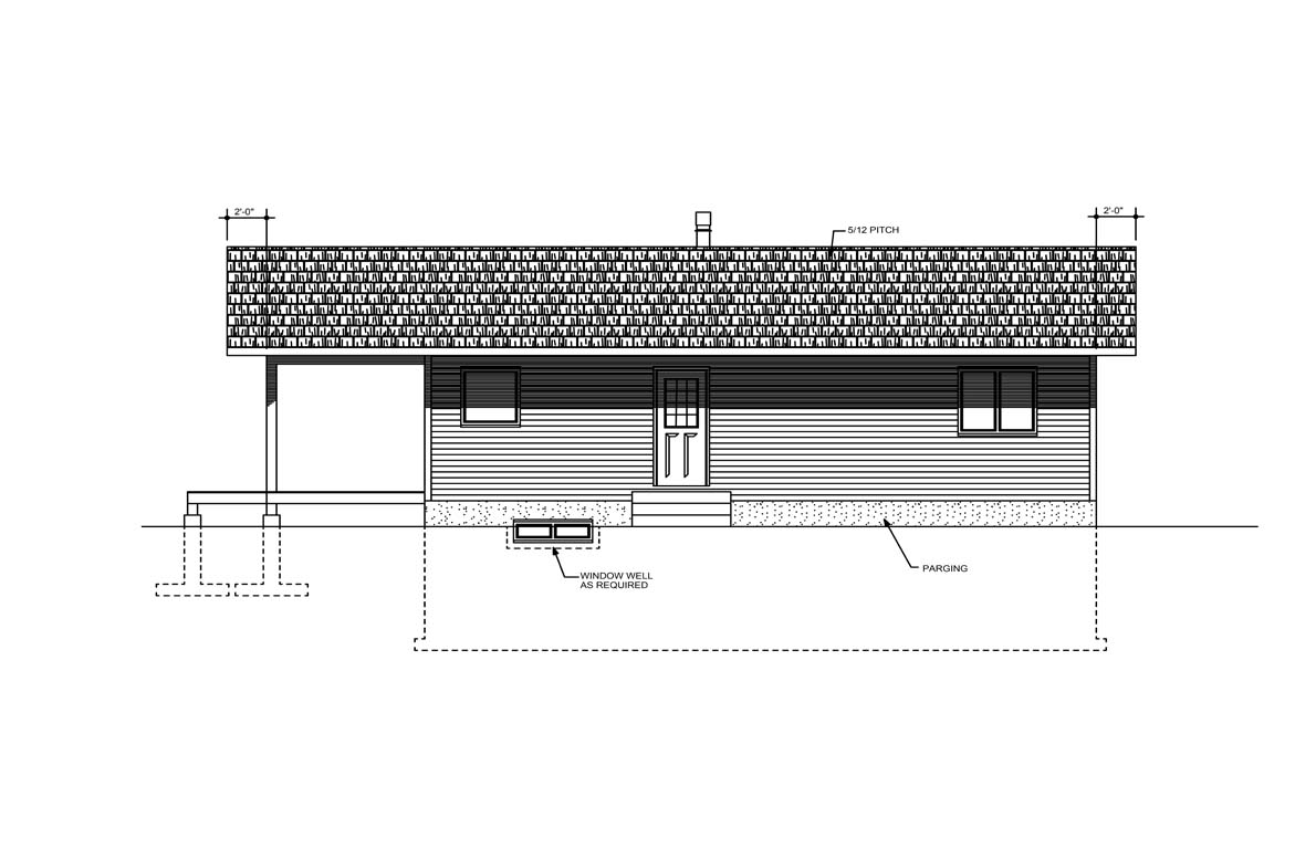 Mobile front elevation