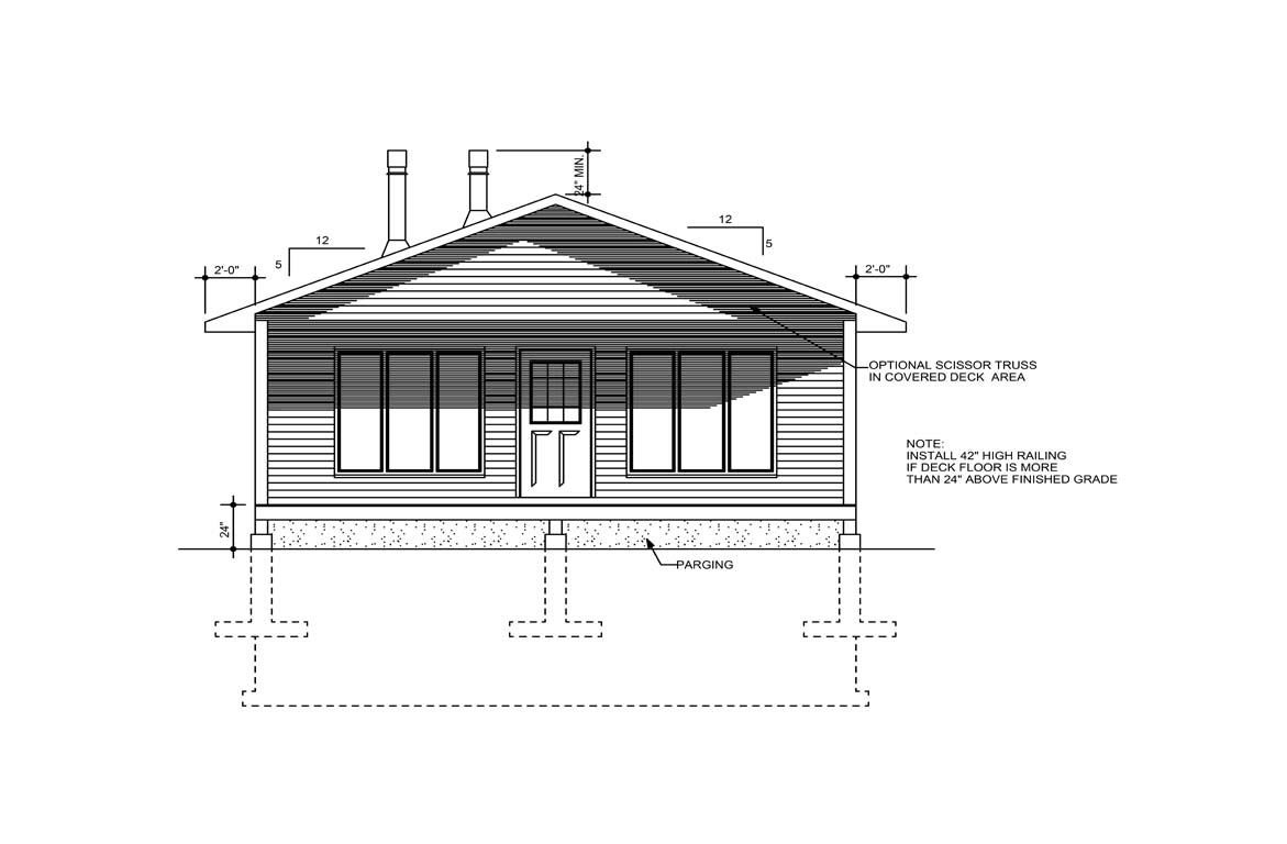 Mobile left elevation