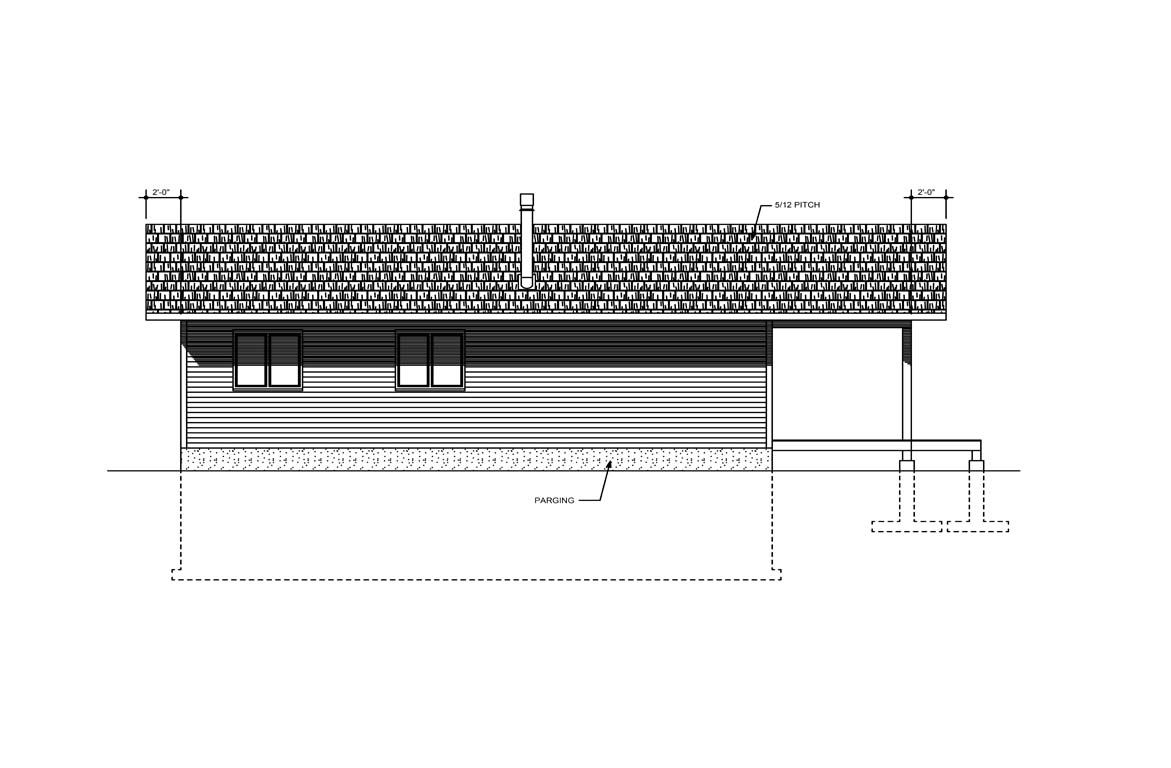 Mobile back elevation