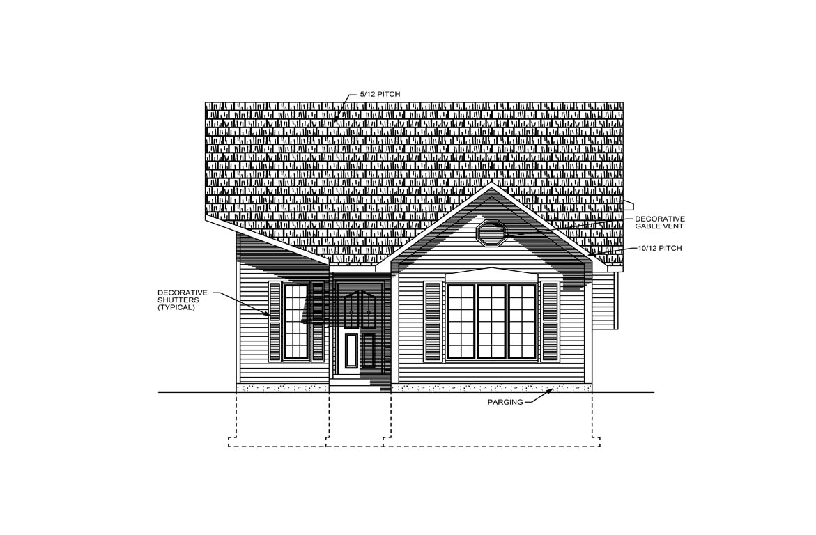 Mobile front elevation