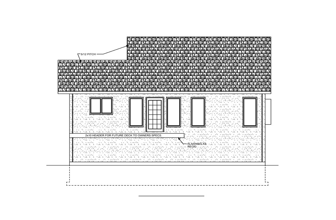 Mobile back elevation