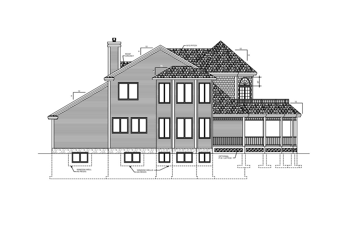 Mobile left elevation