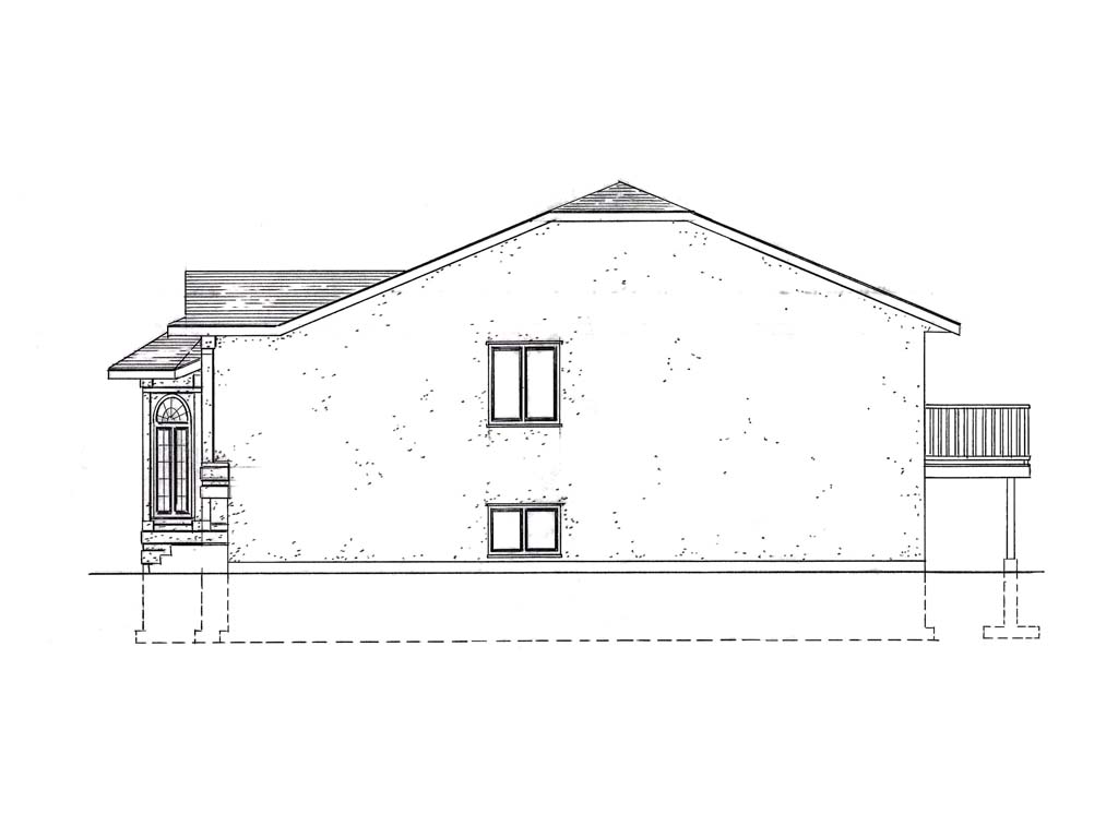 Mobile right elevation