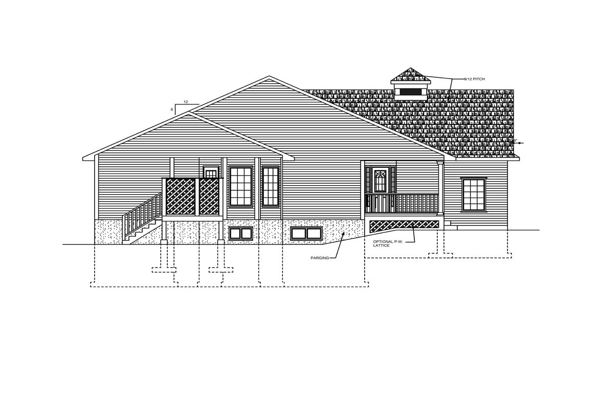 Mobile left elevation