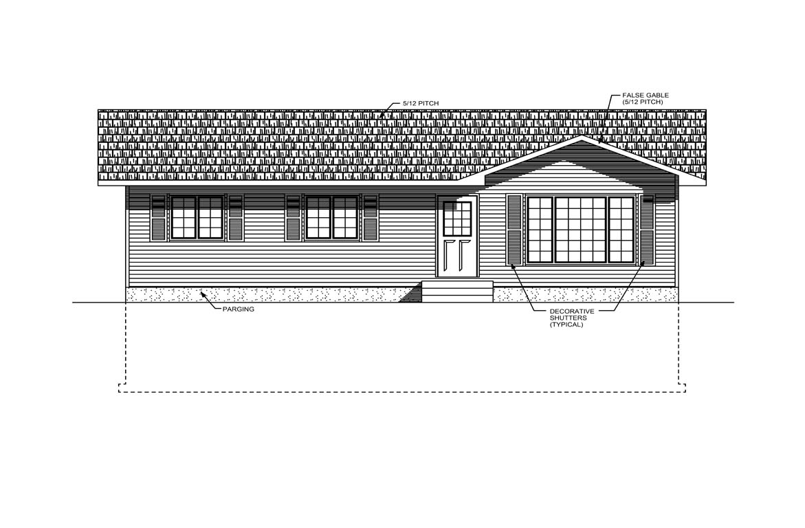 Mobile front elevation