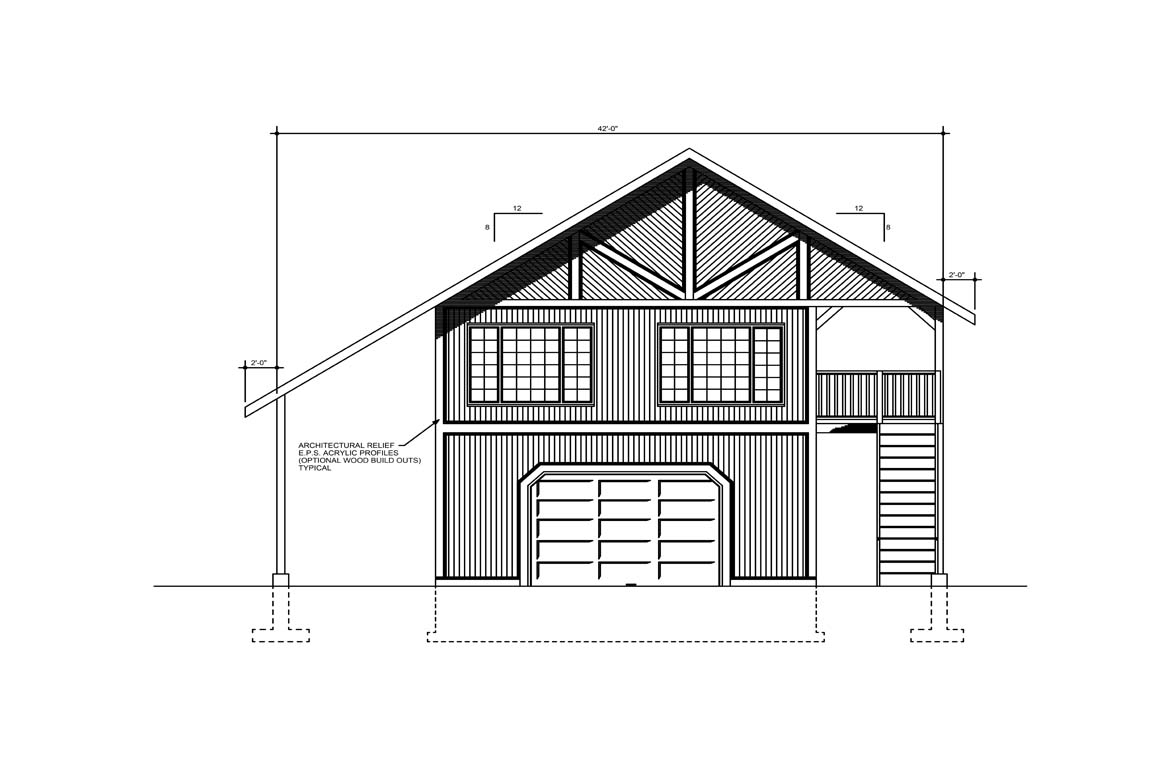 Mobile front elevation
