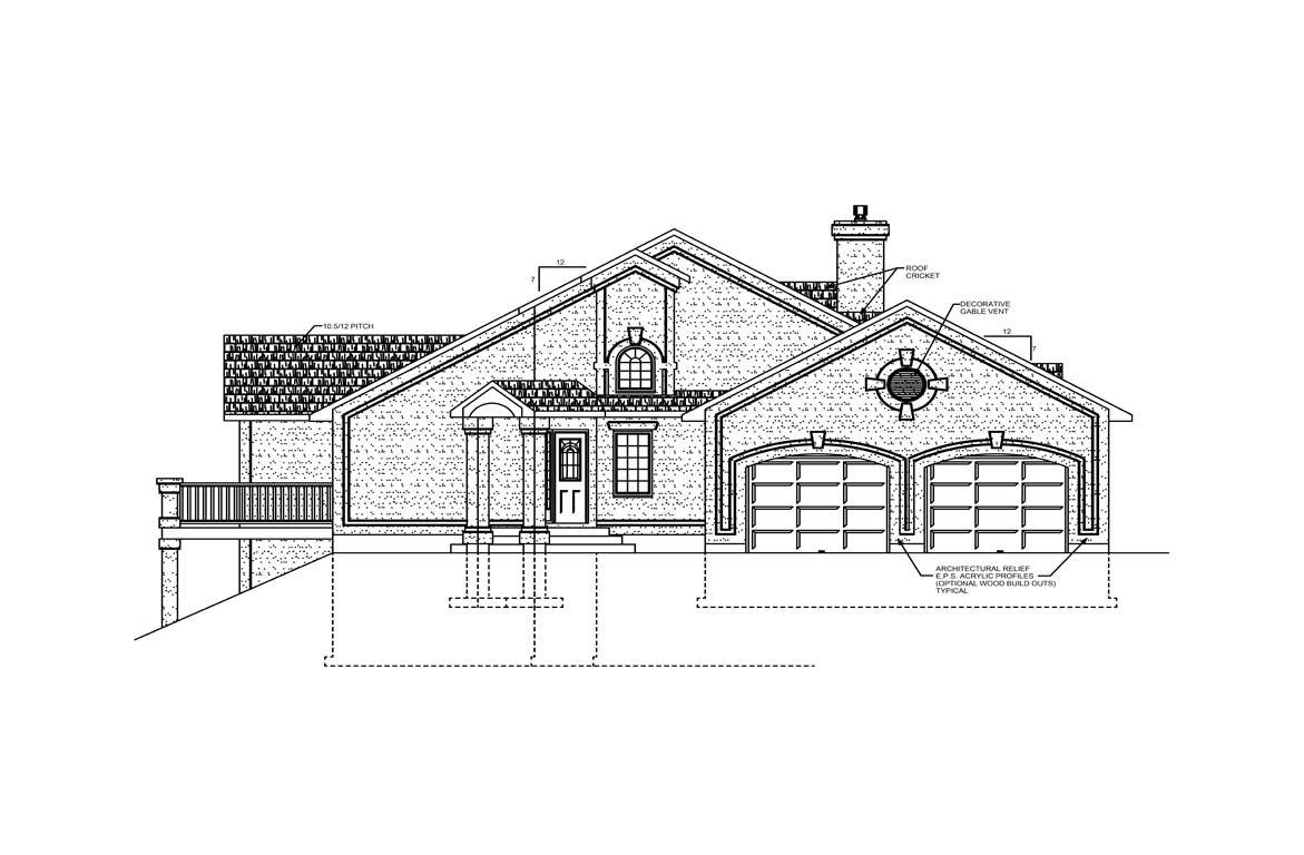 Mobile front elevation