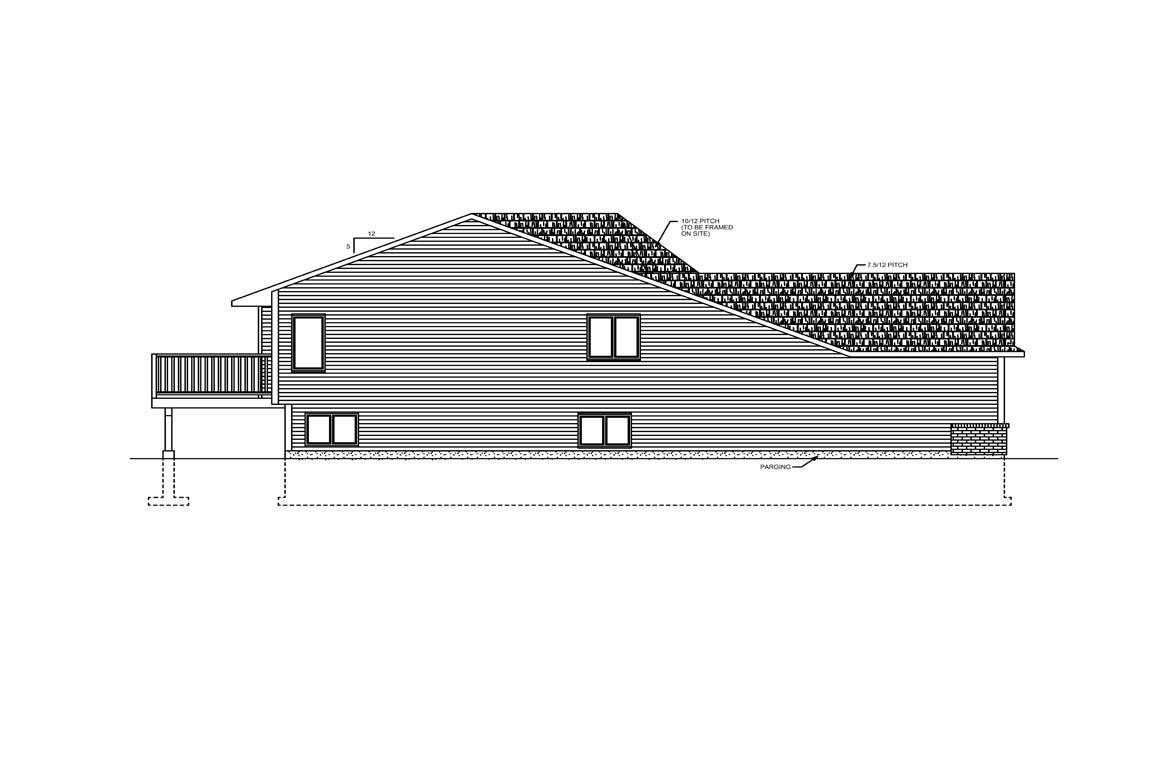 Mobile left elevation