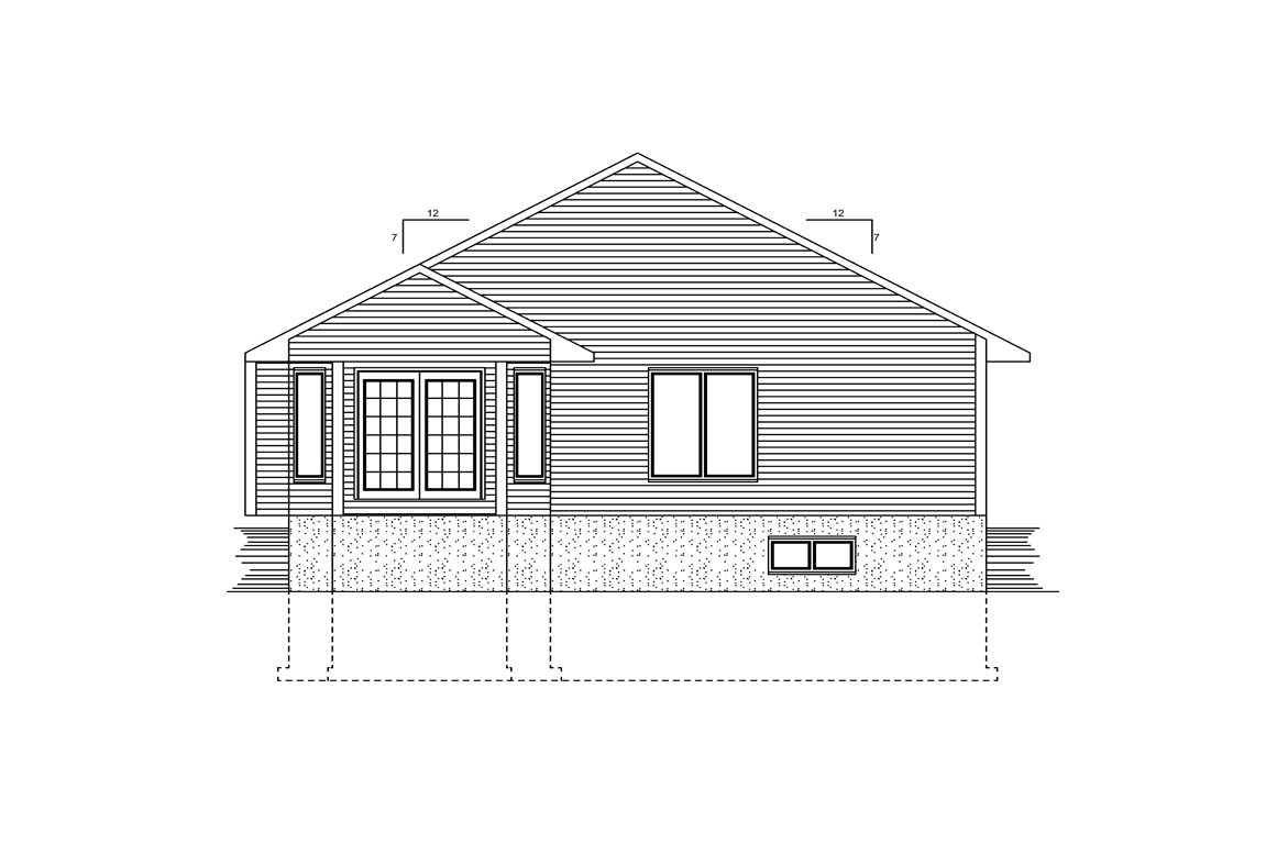 Mobile back elevation