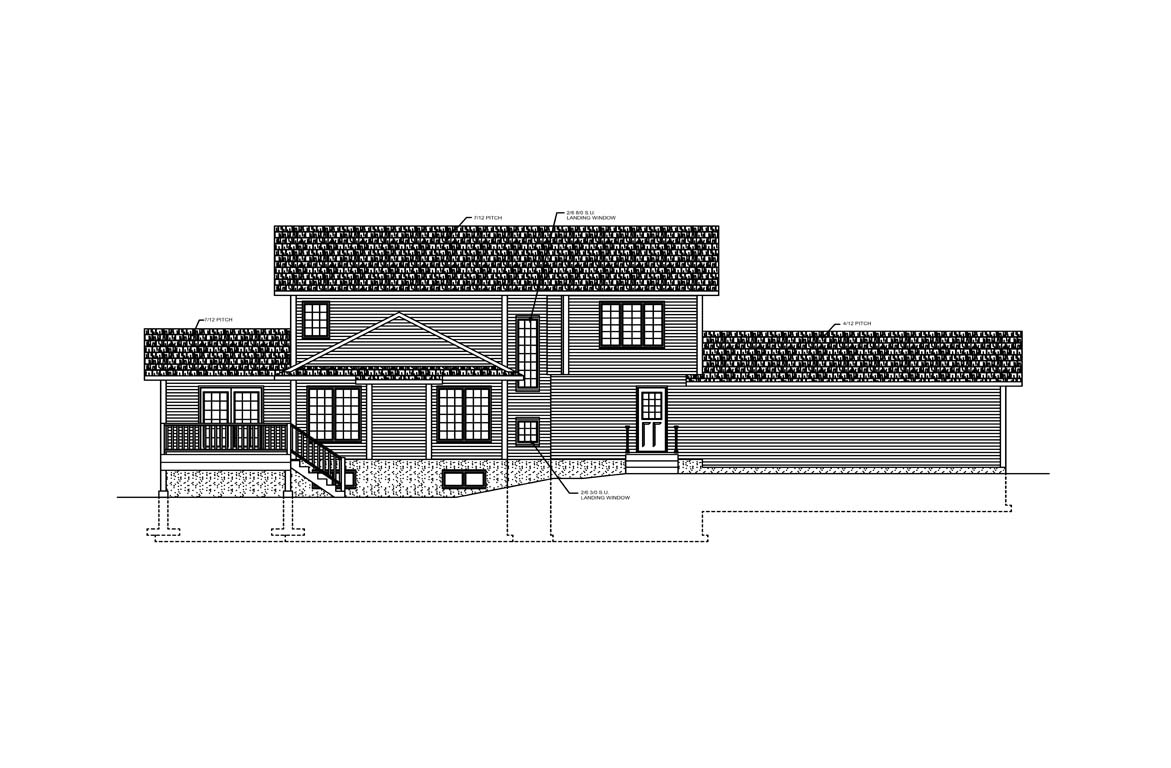 Mobile back elevation